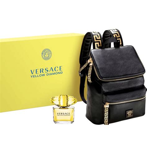 versace womens perfume|women Versace perfume with backpack.